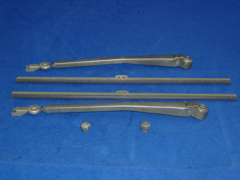 TWO WIPER AND ARM SETS w/ NUTS M35A2, M54A2, M809 - 7001462, 8713382, 7058965